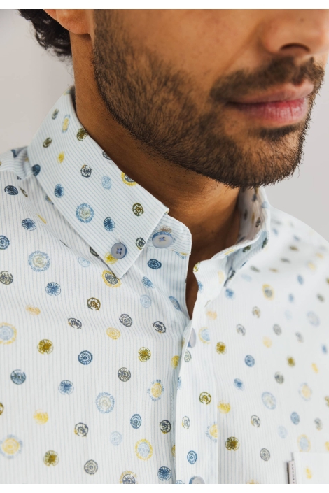 State of Art shirt ls striped pop